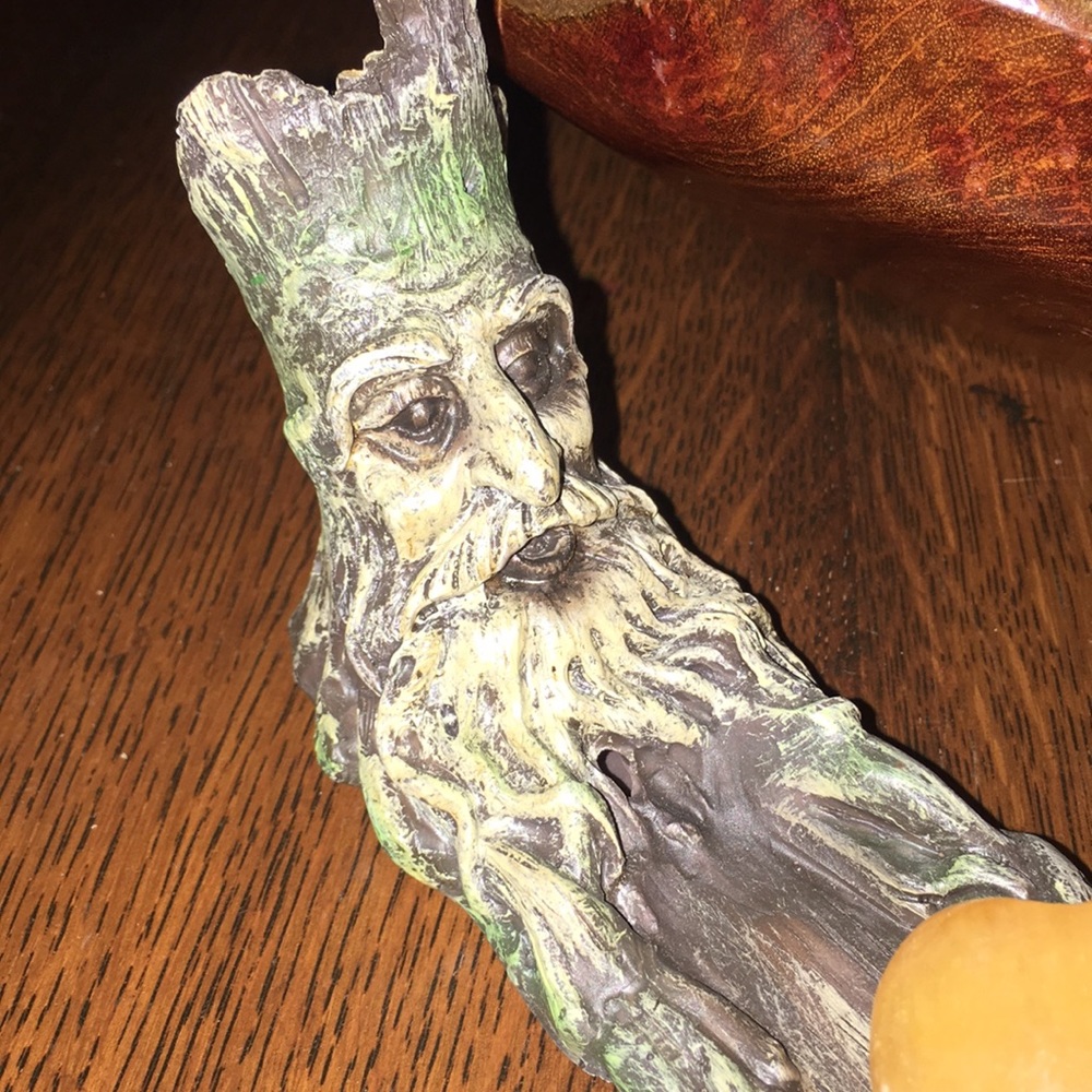 Tree Man Incense Burner/Crystal Holder - Picture 2 of 4